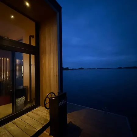 Modern Tiny Houseboat To Visit Amsterdam